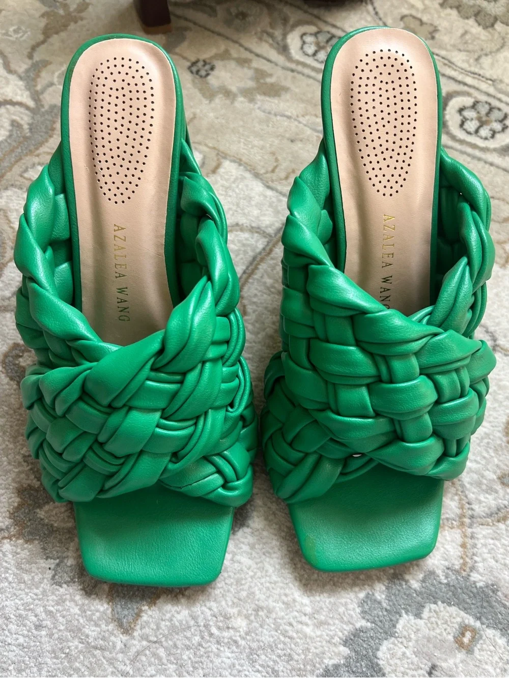 Azalea Wang Braided Heels